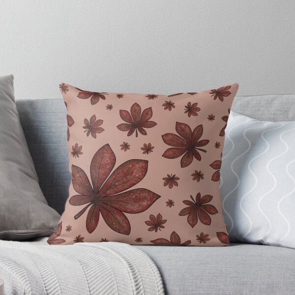 Item preview, Cute pattern of autumn chestnut leaves designed and sold by Cherevan.