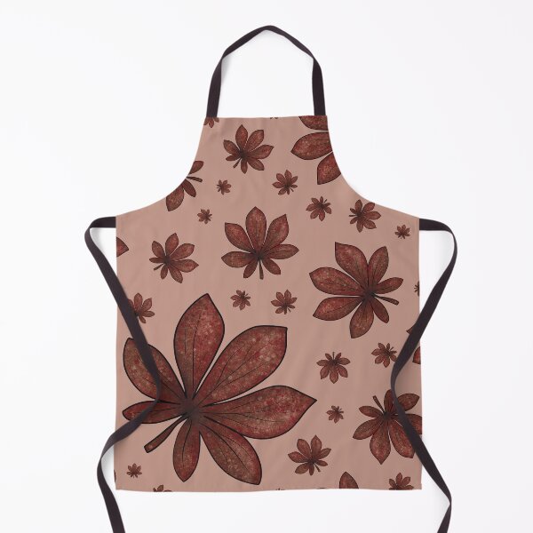 Item preview, Cute pattern of autumn chestnut leaves designed and sold by Cherevan.