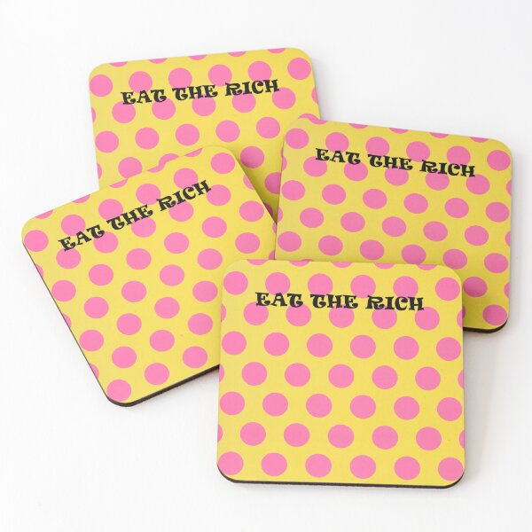 Item preview, EAT THE RICH designed and sold by Fuzzdandy Designs.