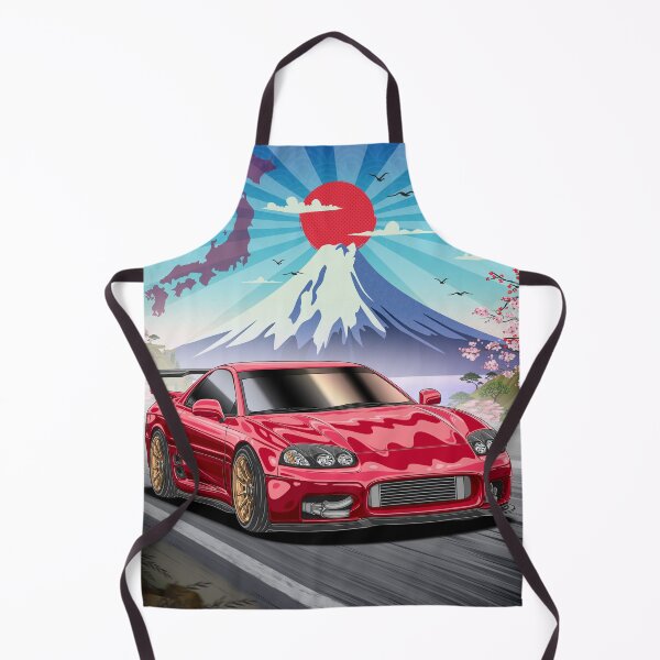 Item preview, JDM Mitsubishi 3000GT VR4 in front of Mt.Fuji designed and sold by JDM Guyvit.