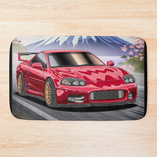 Item preview, JDM Mitsubishi 3000GT VR4 in front of Mt.Fuji designed and sold by JDM Guyvit.