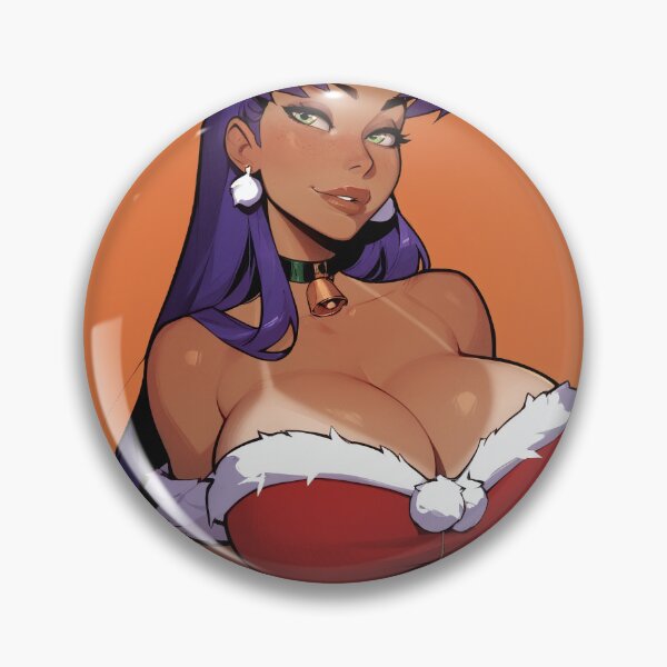 Item preview, Anime Gamer Girl in Christmas Santa Outfit designed and sold by WaifuBrowser.