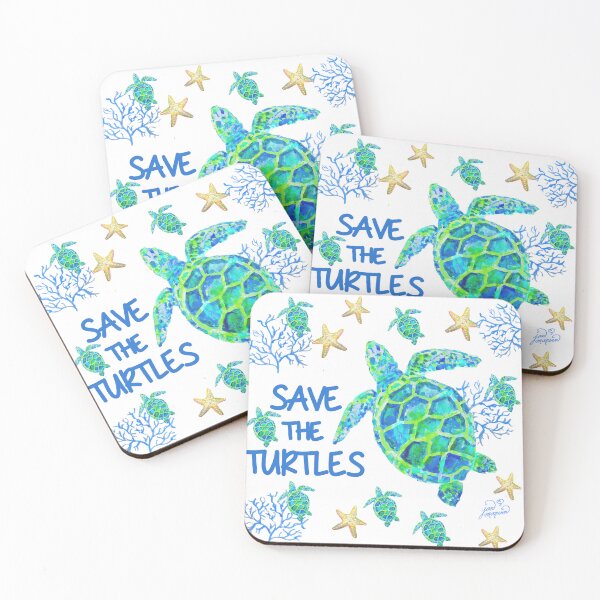 Item preview, Save the Turtles  JanMarvinArt.com designed and sold by Jan Marvin Art Studio.