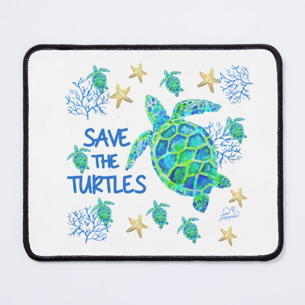 Item preview, Save the Turtles  JanMarvinArt.com designed and sold by Jan Marvin Art Studio.