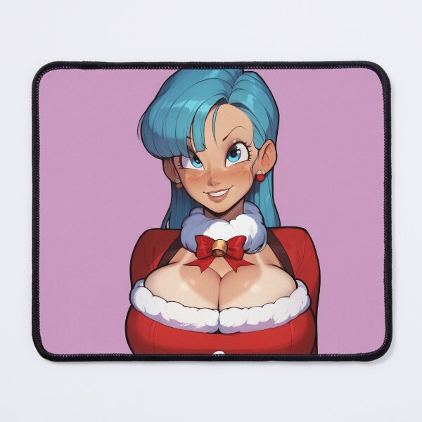 Item preview, Anime Gamer Girl in Christmas Santa Outfit designed and sold by WaifuBrowser.