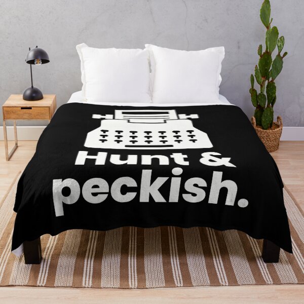 Item preview, Hunt & peckish | Funny typing and snacking designed and sold by ThingsOnTees.