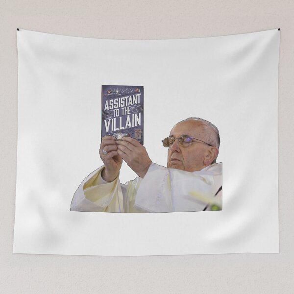 Item preview, Pope Holding Assistant to the Villain Hannah Nicole Maehrer designed and sold by baranskini.