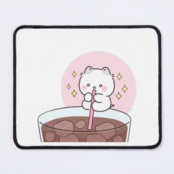 Item preview, Cat drinking milk tea designed and sold by AdijanNagy.