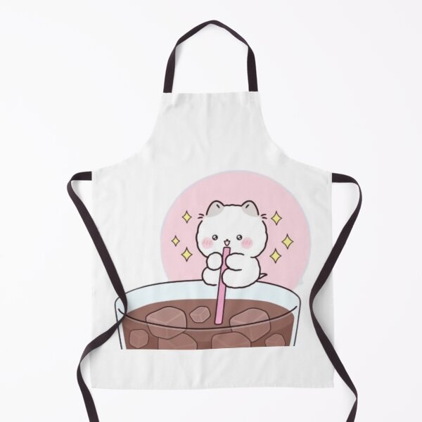 Item preview, Cat drinking milk tea designed and sold by AdijanNagy.