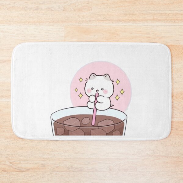 Item preview, Cat drinking milk tea designed and sold by AdijanNagy.