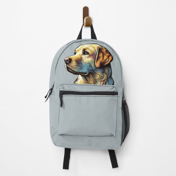 Item preview, Labrador Retriever Portrait in Van Gogh Style – Whimsical Canine Art designed and sold by CreationbyNiki.