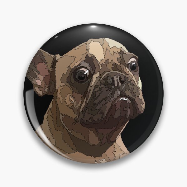Item preview, A Humorously Surprised French Bulldog designed and sold by Just-Arts-4U.