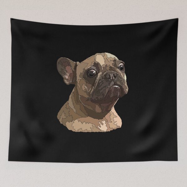 Item preview, A Humorously Surprised French Bulldog designed and sold by Just-Arts-4U.