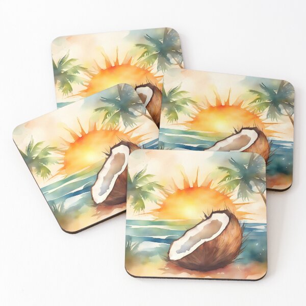 Item preview, Tropical Coconut Fantasy  designed and sold by CalmnessbyChoice.