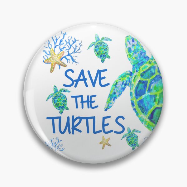 Item preview, Save the Turtles II  JanMarvinArt.com designed and sold by Jan Marvin Art Studio.