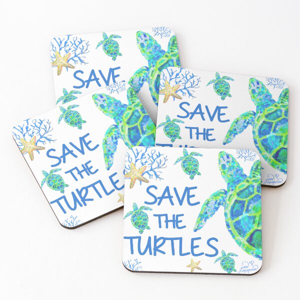 Item preview, Save the Turtles II  JanMarvinArt.com designed and sold by Jan Marvin Art Studio.