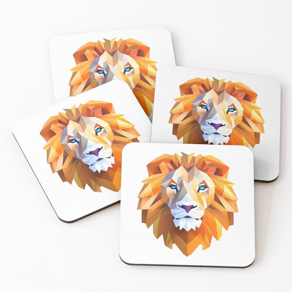 Item preview, A 3D ORANGE LION WITHOUT BACKGROUND designed and sold by infinitearte.