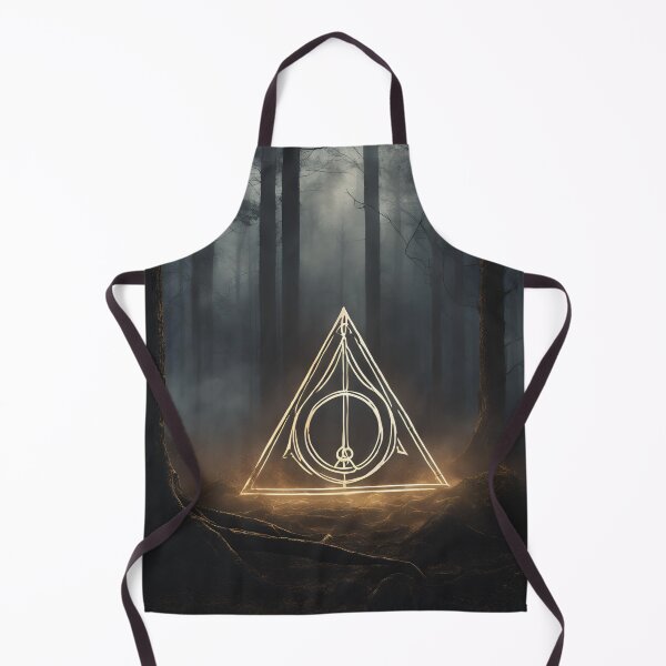 Item preview, Glowing Deathly Hallows in the Enchanted Forest designed and sold by lazyflect.