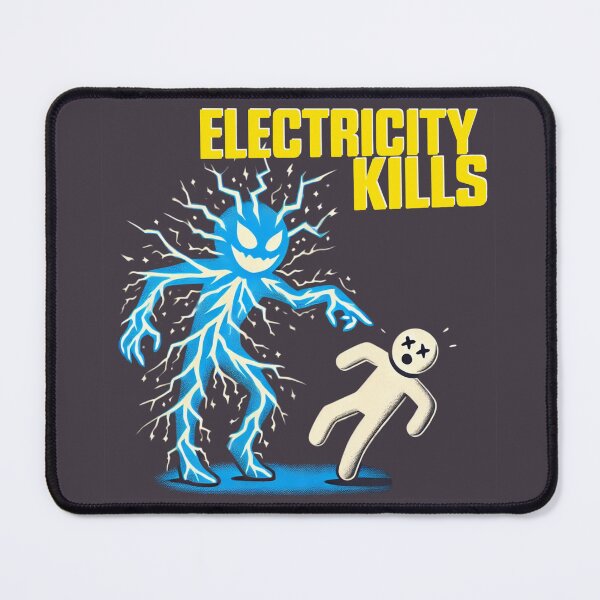 Item preview, electricity kills electrician danger high voltage electric current designed and sold by tutoo clothes.