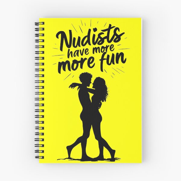 Item preview, Nudists Have More Fun - Unique Eye Catching - Yellow designed and sold by JLEmporium.