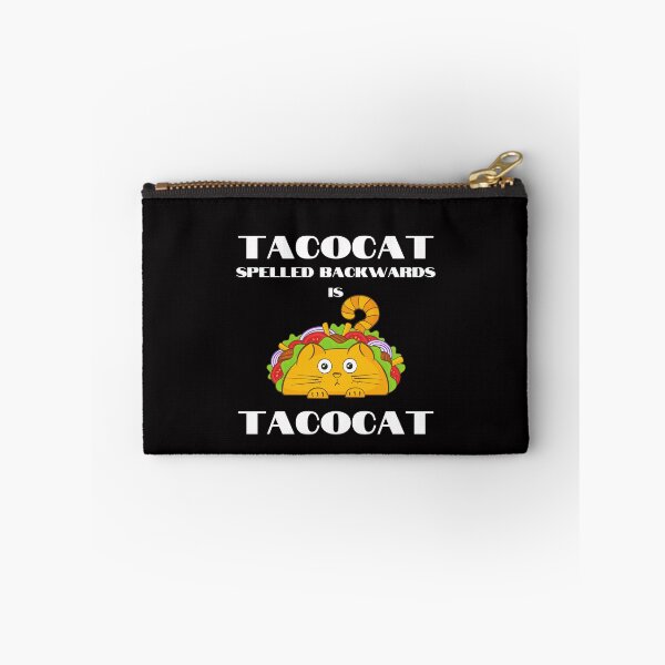 Item preview, Funny Palindrome Cat Taco Lover Grammar Teacher Humor Pun designed and sold by MagicSD Designs.