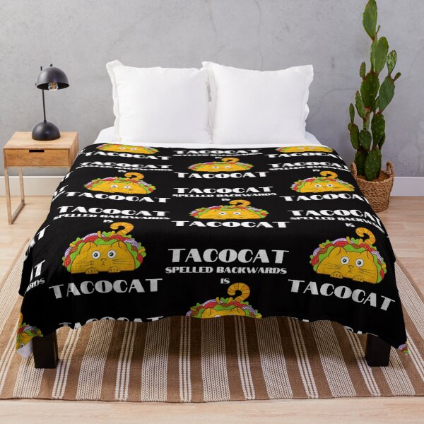 Item preview, Funny Palindrome Cat Taco Lover Grammar Teacher Humor Pun designed and sold by MagicSD Designs.