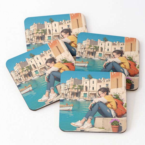 Item preview, Harbor Hues designed and sold by Pei-Kang Hsu.