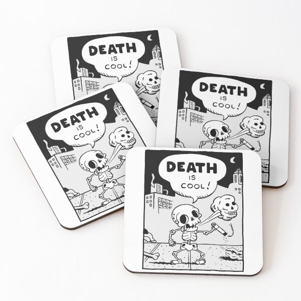 Item preview, Death is cool designed and sold by Pintwich.