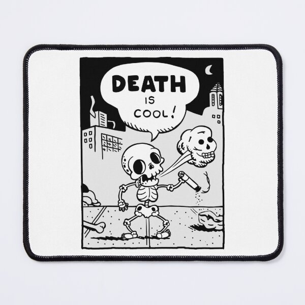 Item preview, Death is cool designed and sold by Pintwich.