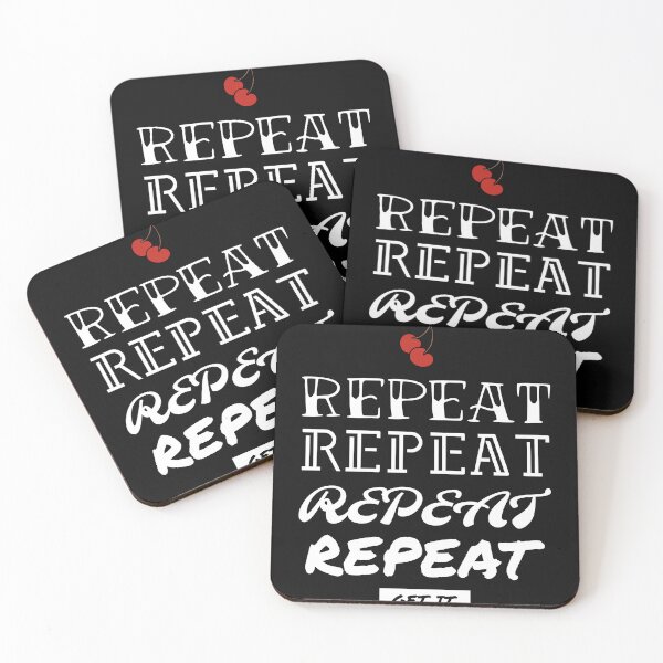 Item preview, Repeat it T-shirt designed and sold by SM-Clothing.