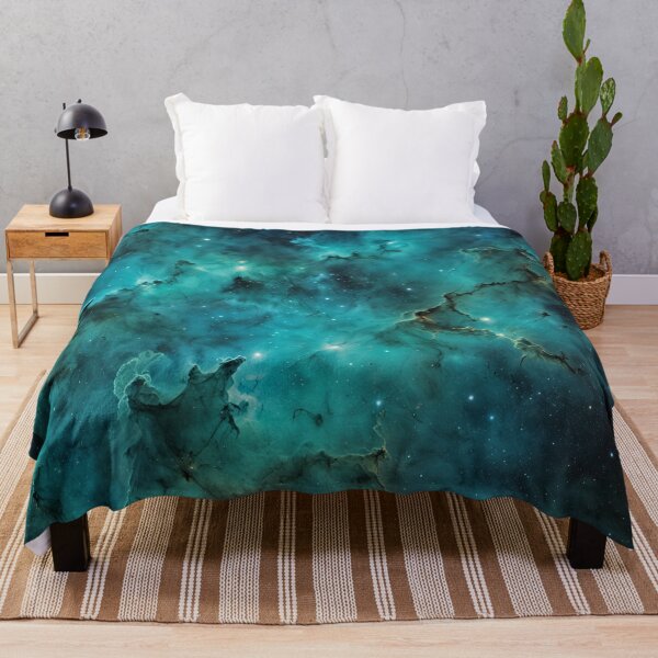 Item preview, The turquoise nebula designed and sold by Sadia Jannat.