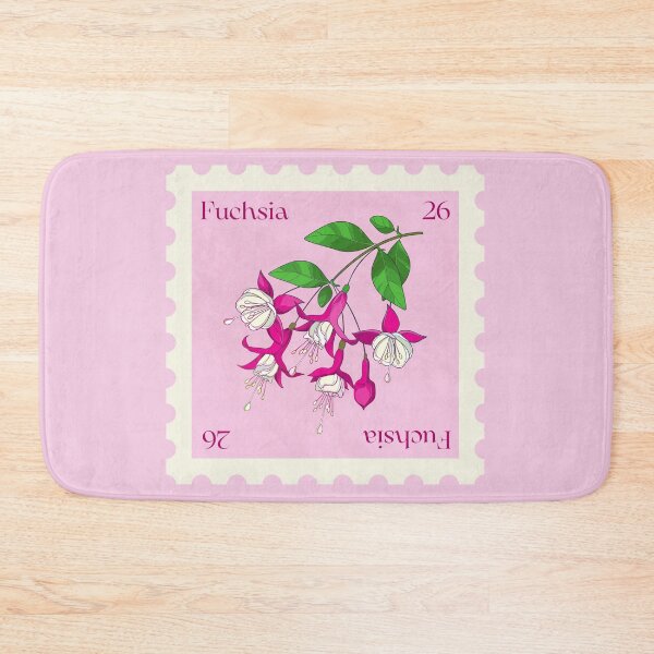 Item preview, Fuchsia Flower stamp designed and sold by Cute-Treasure.