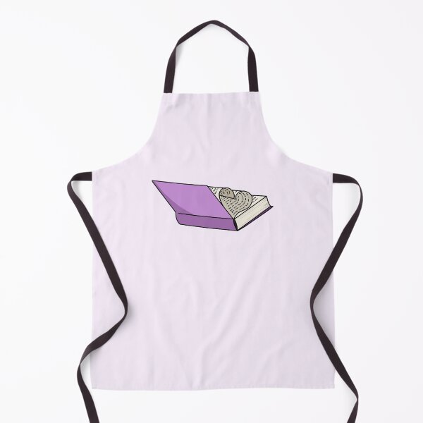 Item preview, Purple book heart pages designed and sold by Neadoodles.