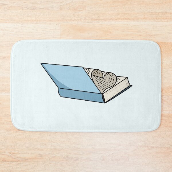 Item preview, Blue book heart pages designed and sold by Neadoodles.