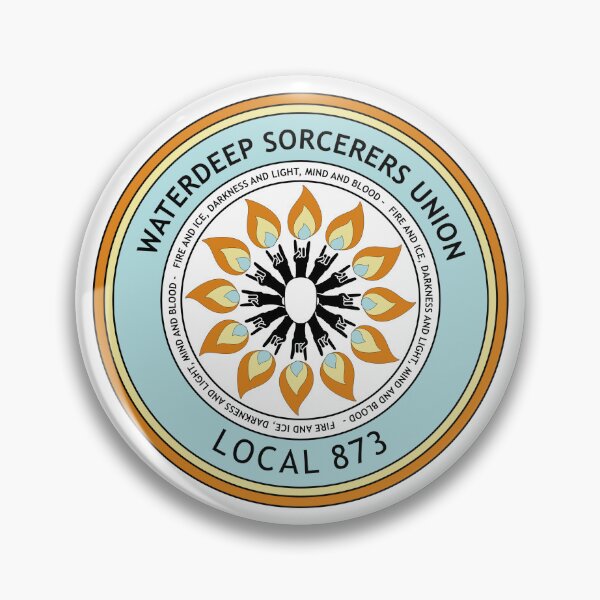 Item preview, Waterdeep Sorcerers Union Logo designed and sold by dogbear-designs.