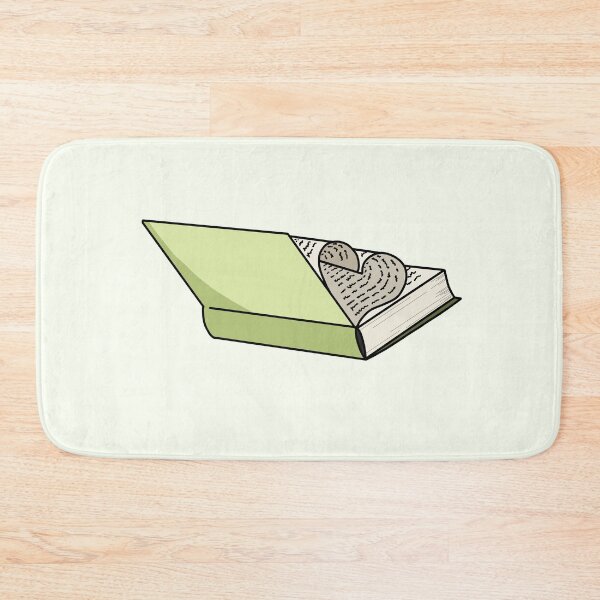 Item preview, Green book heart pages designed and sold by Neadoodles.