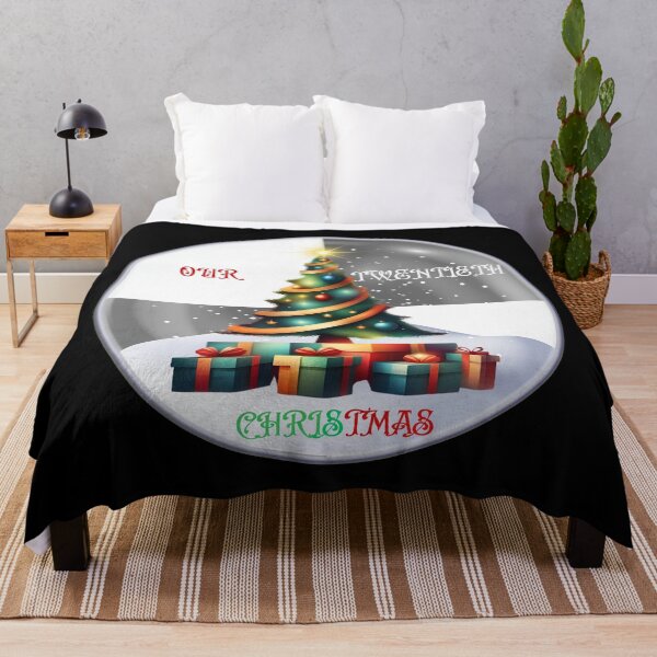 Item preview, Our Twentieth Christmas - Silver Holiday Anniversary Gift designed and sold by signshirtz.