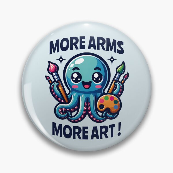 Item preview, More Arms, More Art! designed and sold by Lisetta Collection.