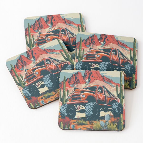 Item preview, 4x4 Monster Truck designed and sold by Halyna Nechyporuk.