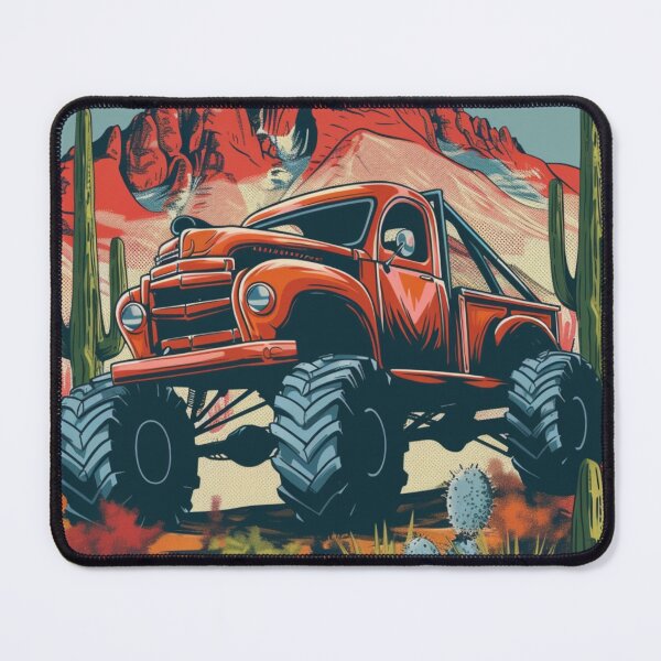 Item preview, 4x4 Monster Truck designed and sold by Halyna Nechyporuk.