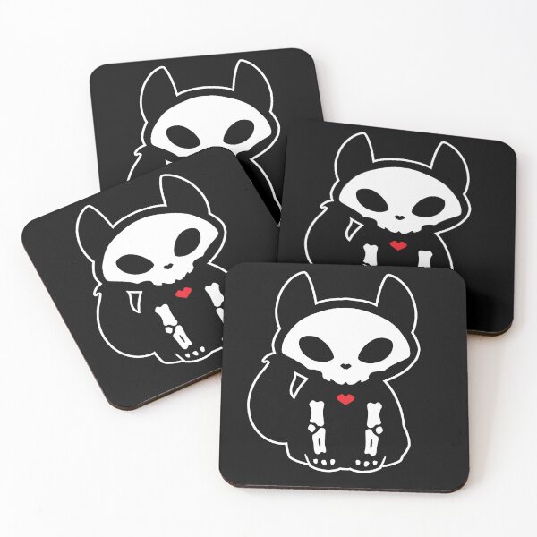 Item preview, Skelanimal Kitty designed and sold by EYESORE ART.
