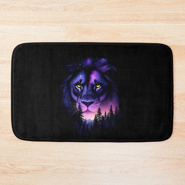 Item preview, night portrait of a lion designed and sold by jkrphoto.
