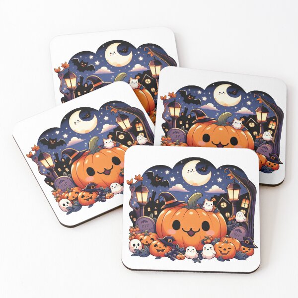 Item preview, Happy Halloween Village designed and sold by ChouWorkDesign.