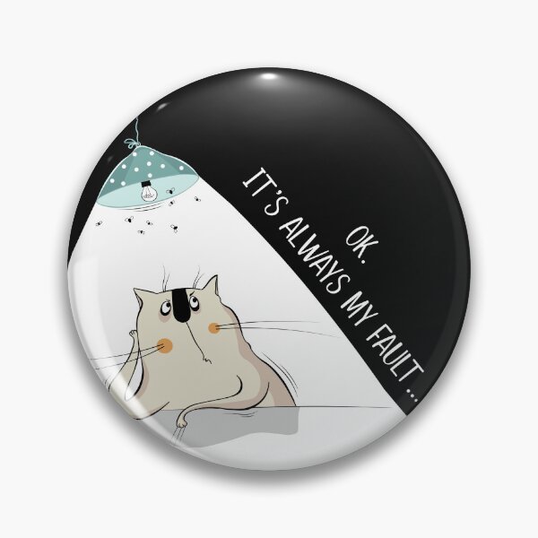 Item preview, I'm Sorry Funny Cat, Guilty cat designed and sold by HatchR.