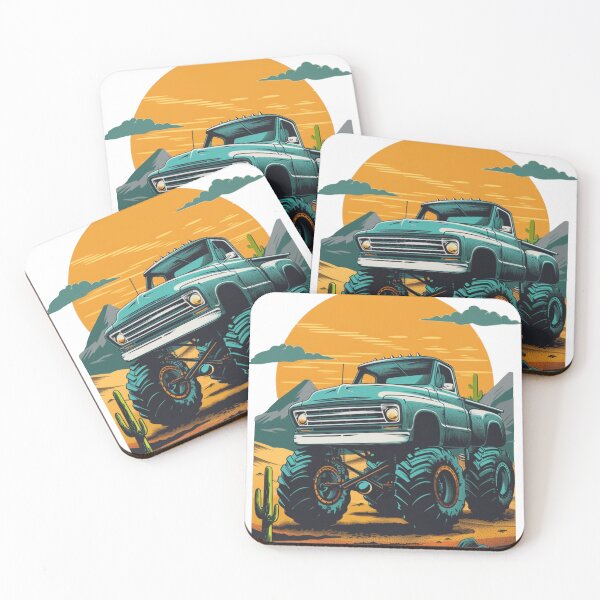 Item preview, 4x4 Monster Truck designed and sold by Halyna Nechyporuk.