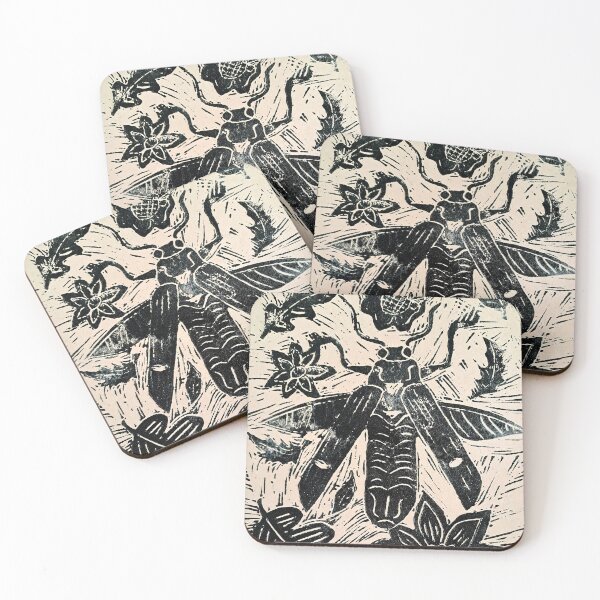 Item preview, Beetle print 2024 designed and sold by ElsieVirgo91.