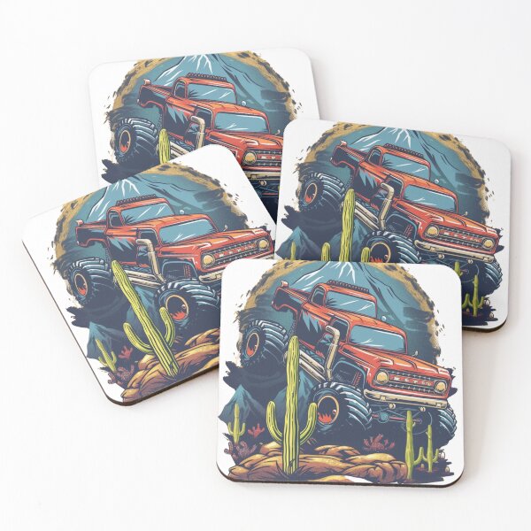 Item preview, 4x4 Monster Truck designed and sold by Halyna Nechyporuk.