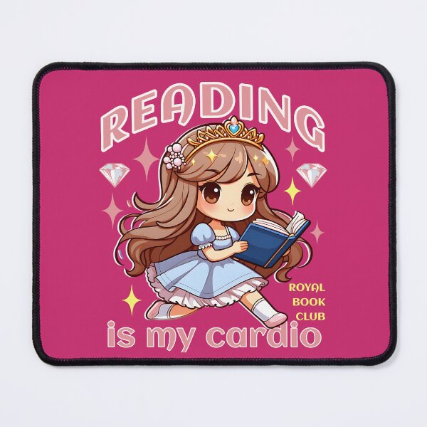 Item preview, READING PRINCESS - READING IS MY CARDIO designed and sold by justyna-s28.