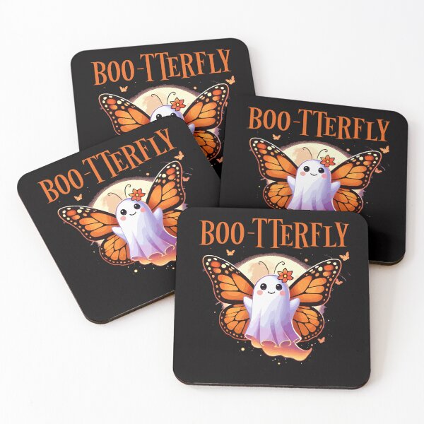 Item preview, Boo-tterfly Cute Ghost Butterfly Halloween designed and sold by AxelBrook.