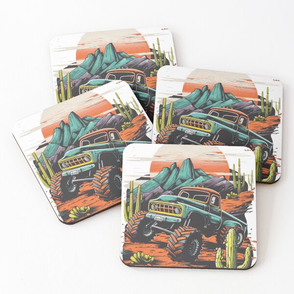Item preview, 4x4 Monster Truck designed and sold by Halyna Nechyporuk.